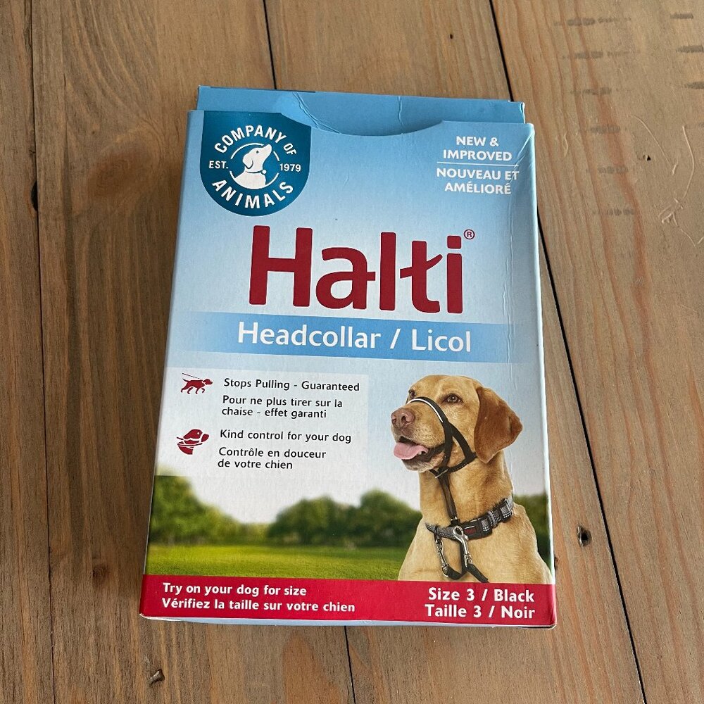 Halti Headcollar - Dog  Size 3 - NEW